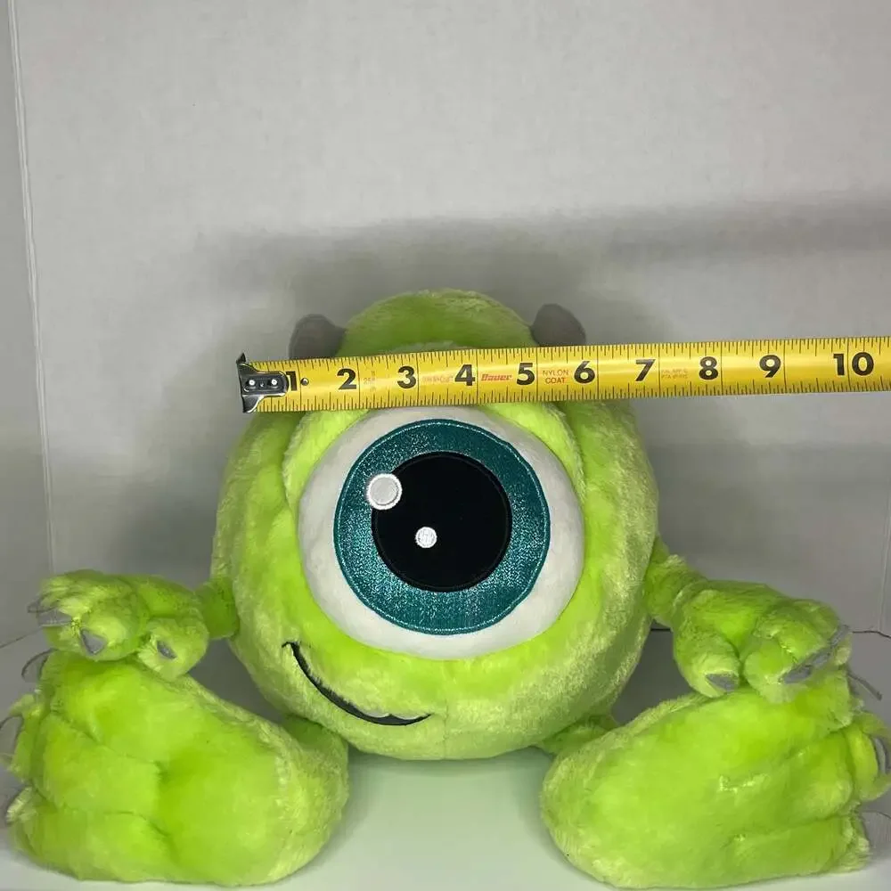 Disney Parks Exclusive Mike Wazowski Monsters Inc. Big Feet Plush